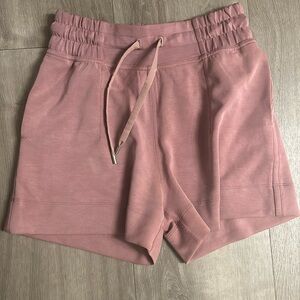 Dusty rose Lululemon shorts